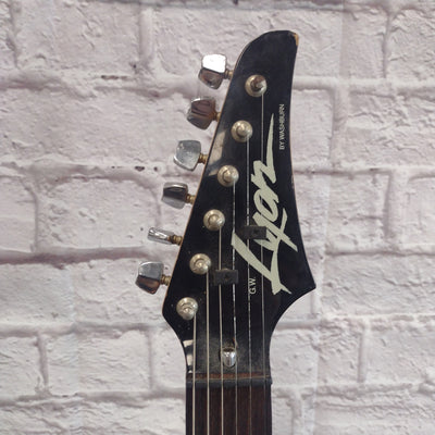 Unknown Teardrop Electric Guitar with Lyon Neck