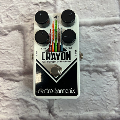 Electro-Harmonix Crayon Full Range Overdrive Pedal
