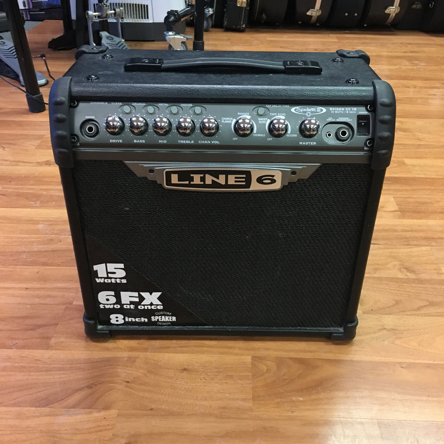 Line 6 Spider III 15 Watt Guitar Practice Amp