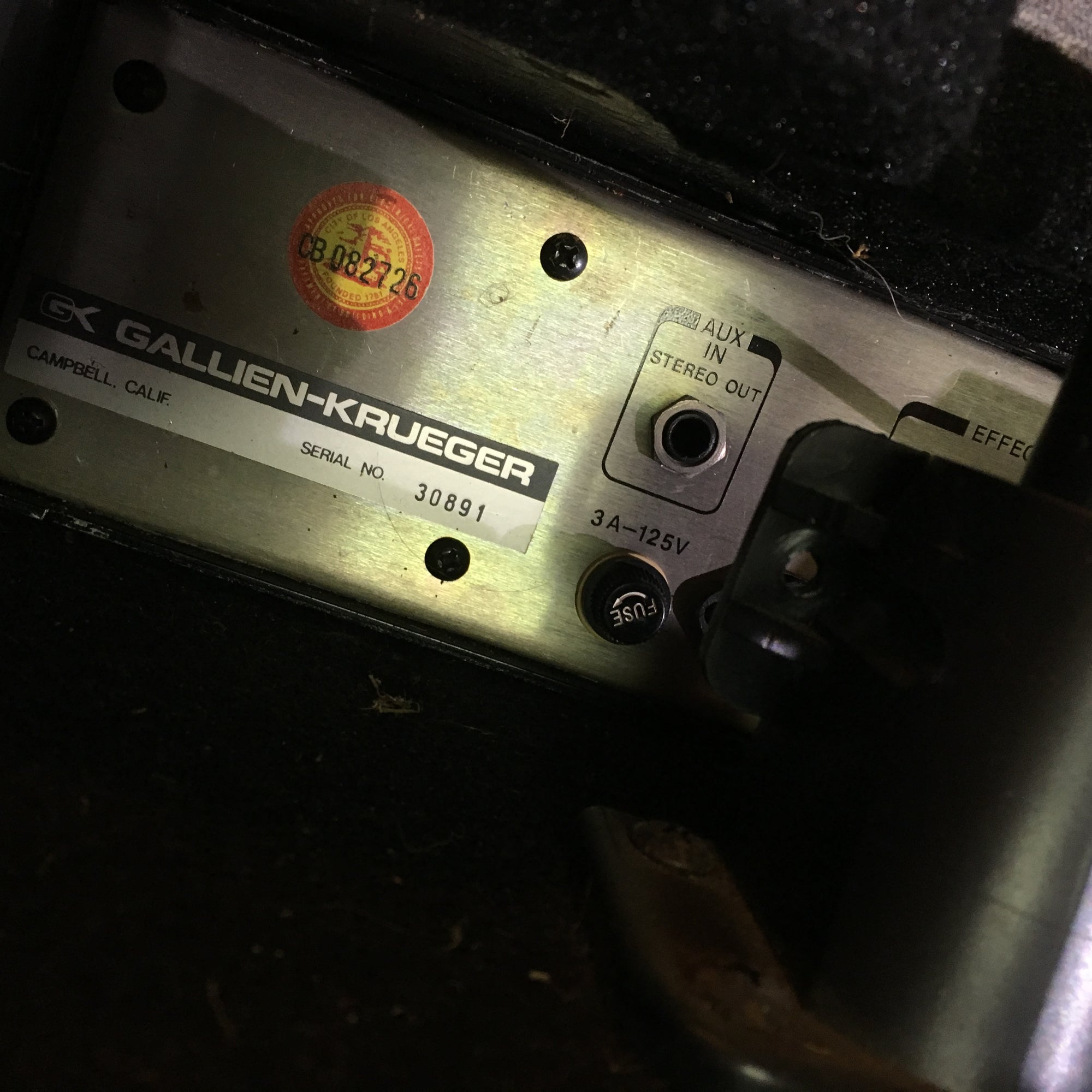 Gallien Krueger GK 250RL Bass Combo Amp