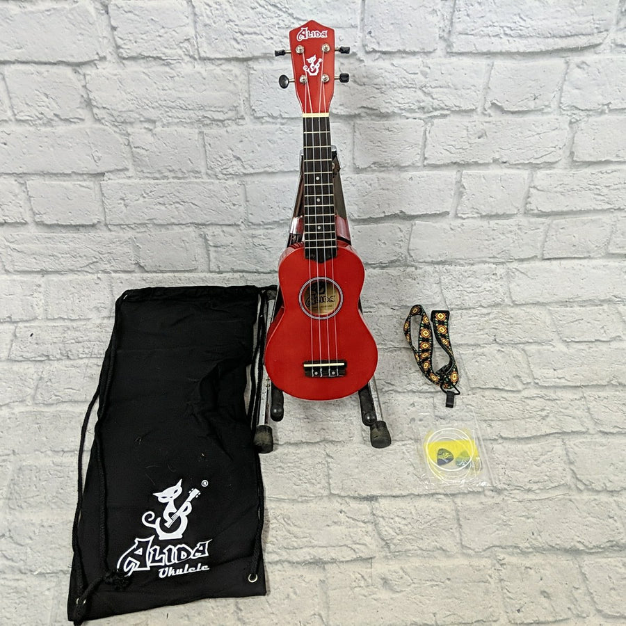Alida AU-003 Starter Ukulele with Bag and Strap