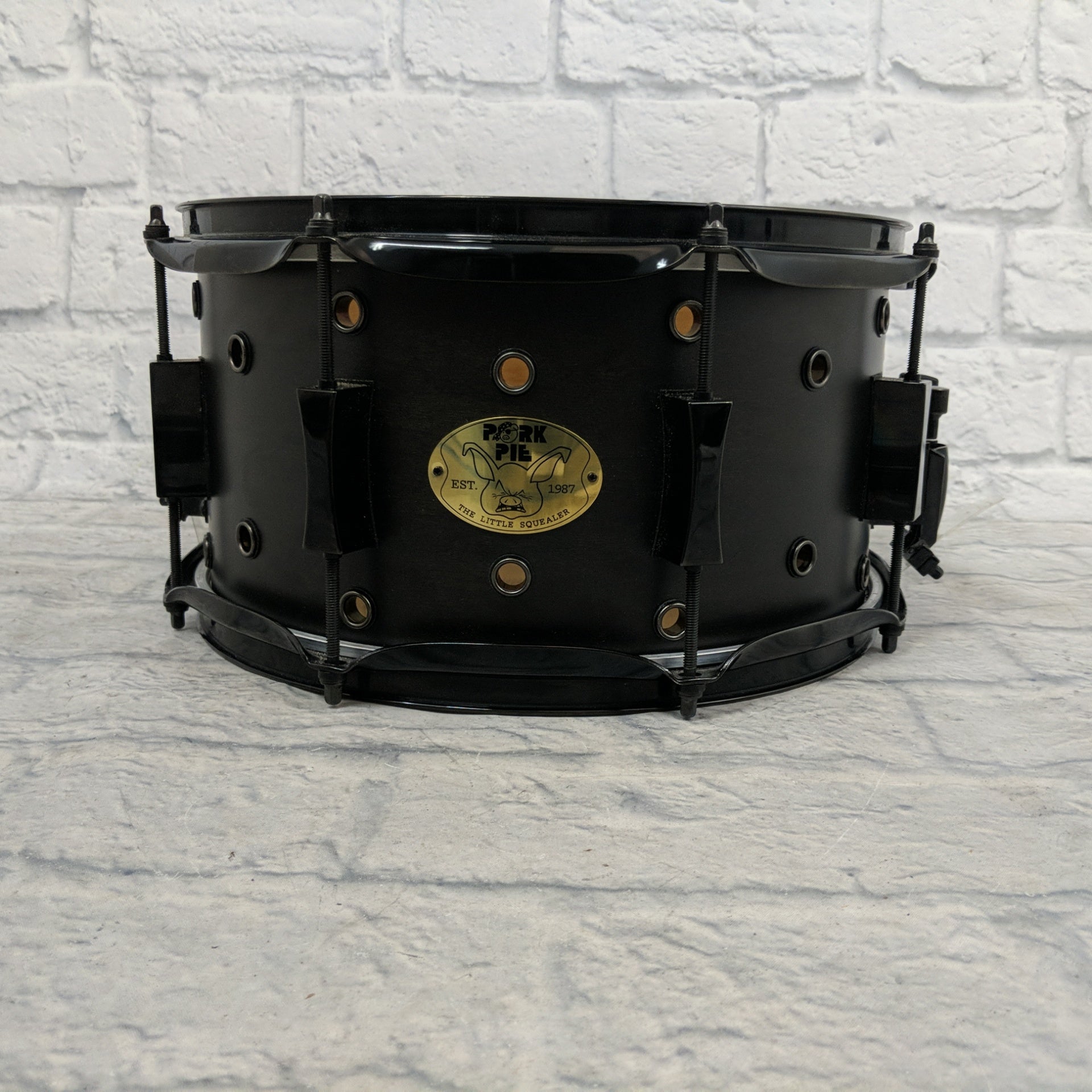 Pork Pie Little Squealer Vented Maple Snare 7x13
