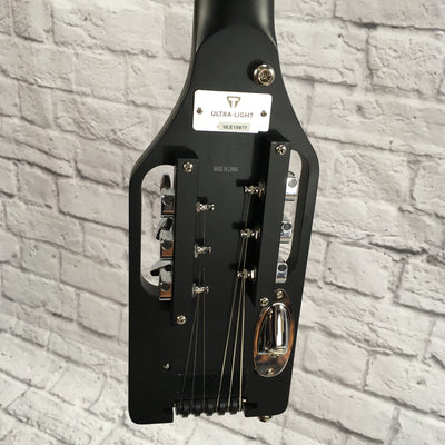 Traveler Ultralight Black Electric Guitar