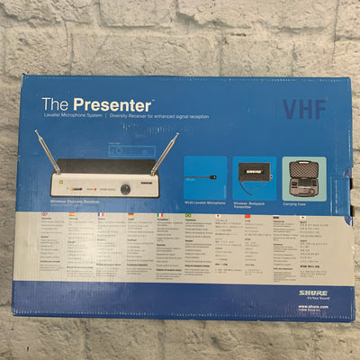 Shure TPD-CE Presenter Diversity VHF Wireless Microphone System