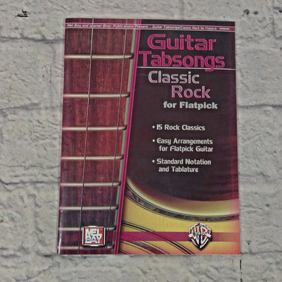 Guitar Tabsongs Classic Rock for Flatpick - 15 Rock Classics Guitar Tab Book