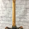 Vintage 1960s Kingston Semi Hollow Body Electric Guitar