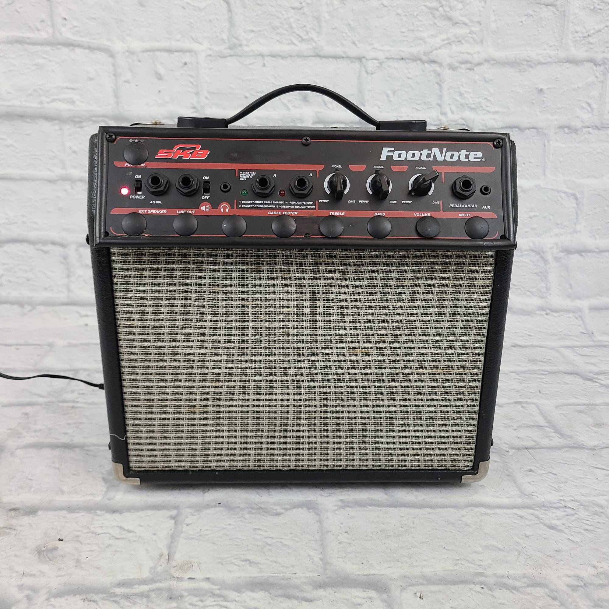 SKB Footnote / Fender Champ 15W Portable Guitar Combo Amp