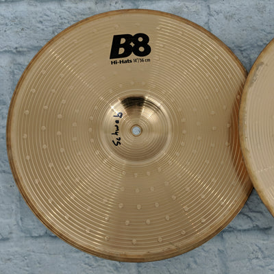 Sabian B8 14" Hi Hat Cymbal (Pair)