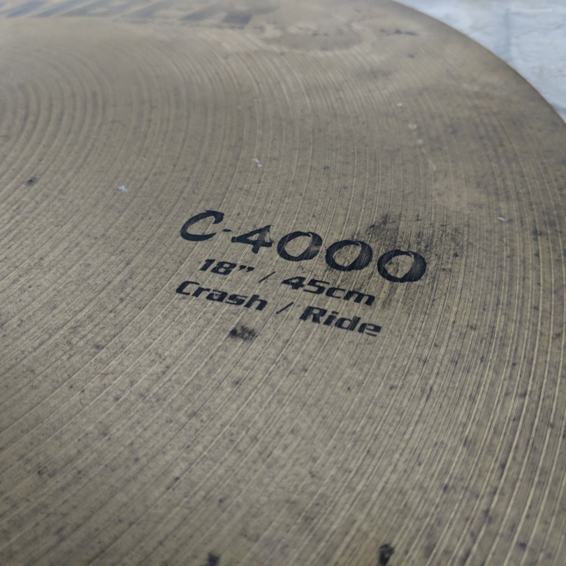 Camber C-4000 18" Crash/Ride