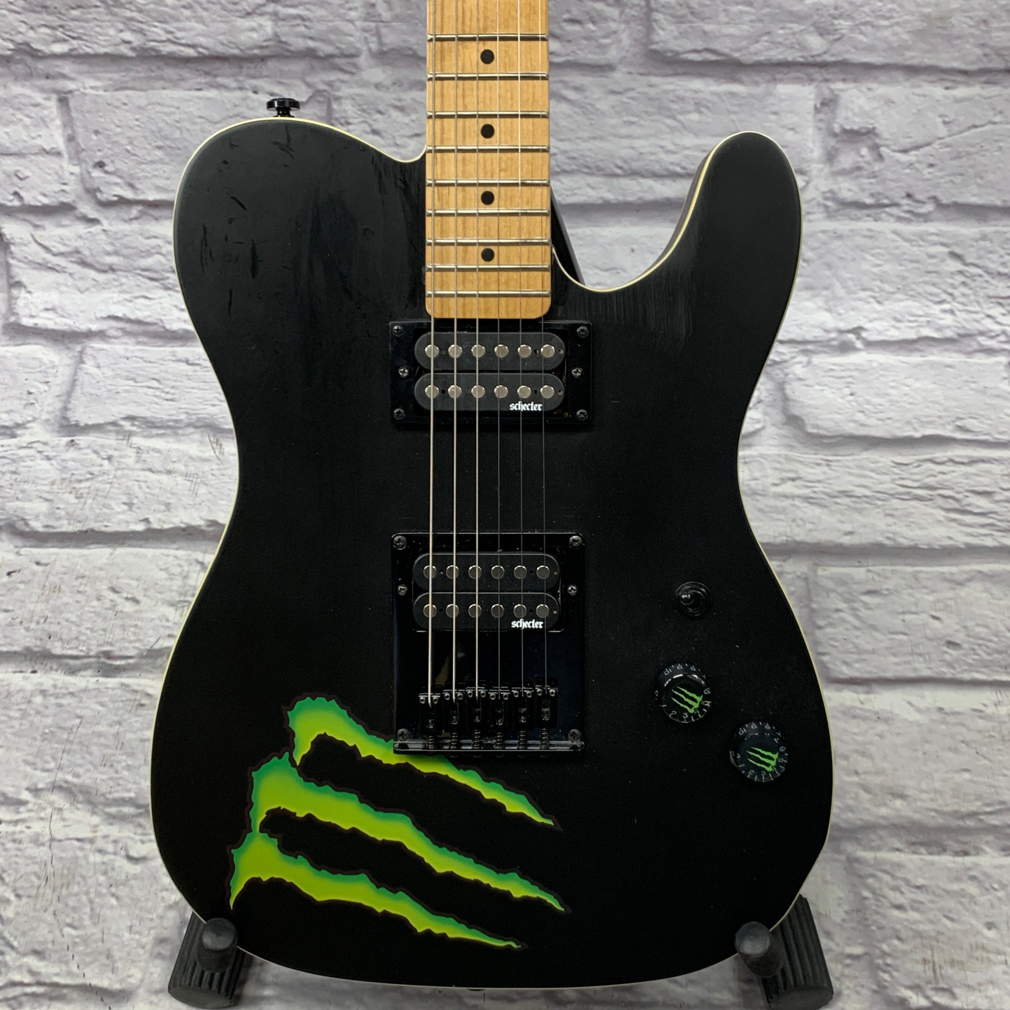 Schecter Diamond Series PT Monster Energy Limited Edition Matte