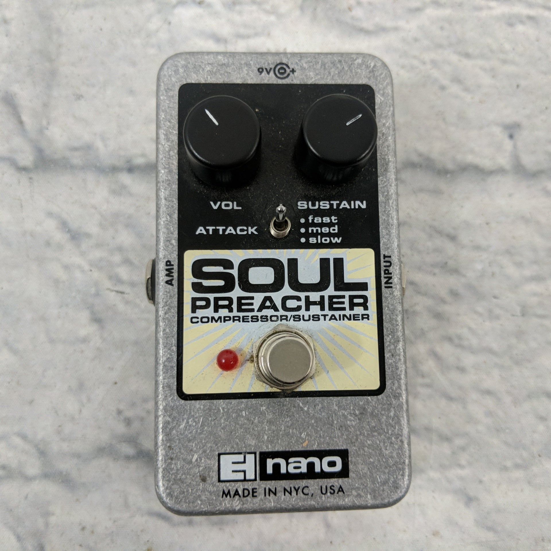 Electro-Harmonix Soul Preacher Compressor/Sustainer Pedal