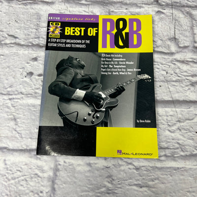 Hal Leonard Signature Licks: Best of R&B Book w/ CD