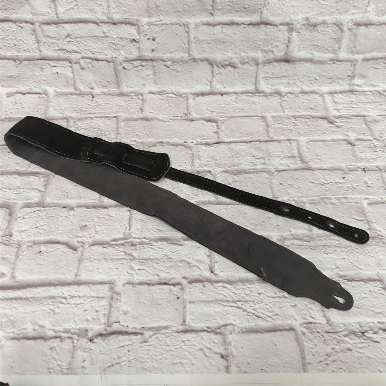 Franklin Straps Black Suede Strap