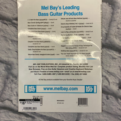 Mel Bay The New Sound of Funk Bass