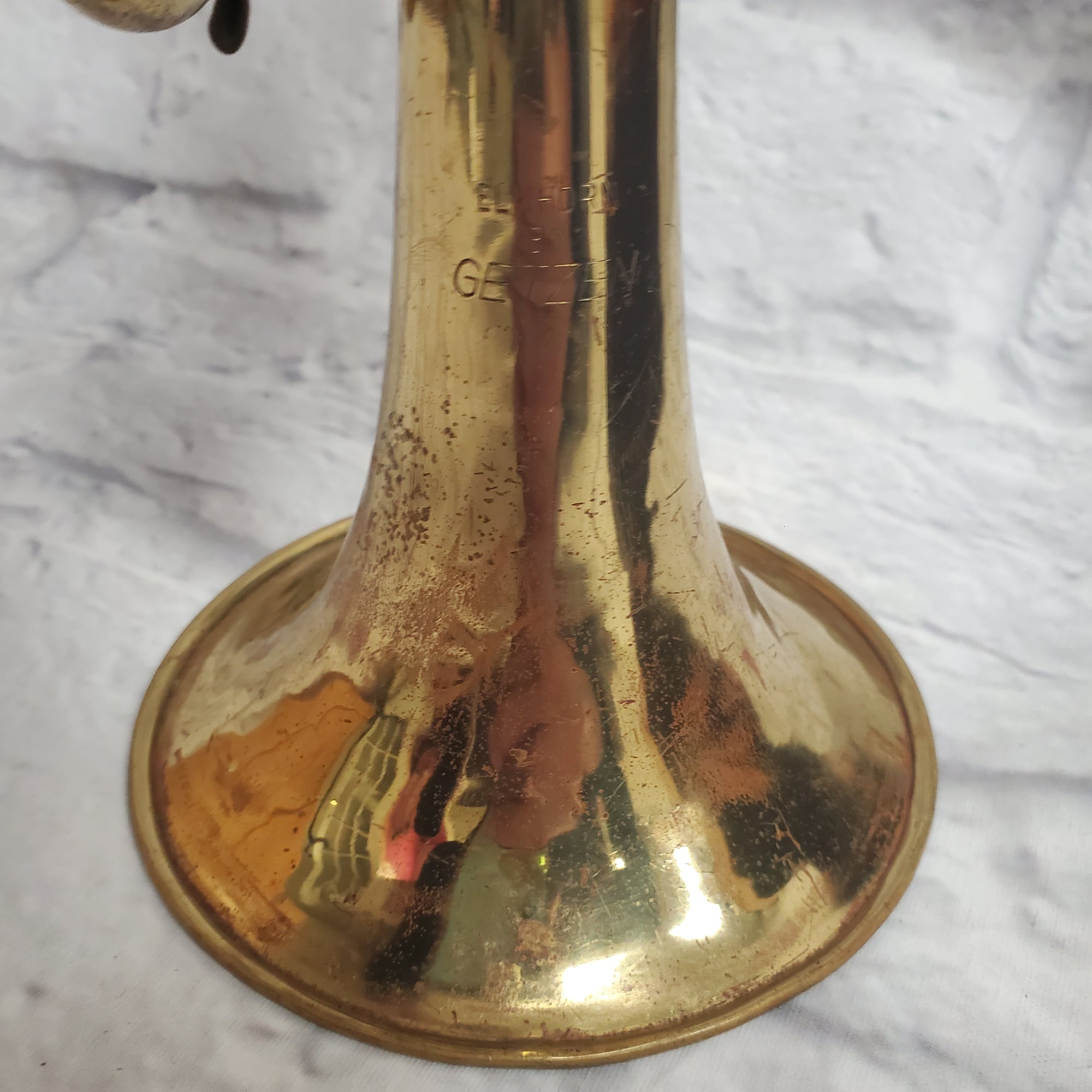 Vintage Elkhorn by Getzen Model 201 Trumpet 50s w/ Case
