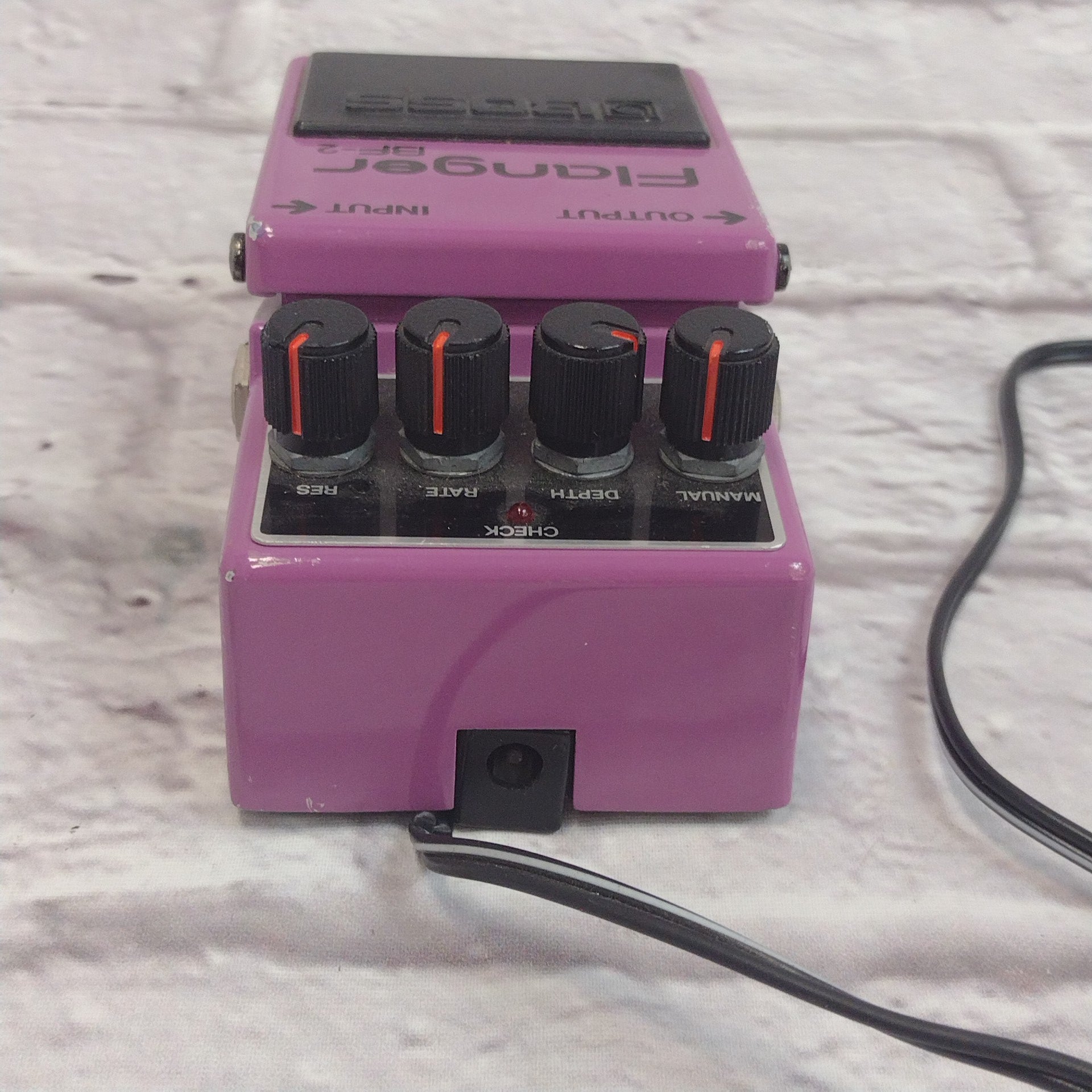 Boss BF-2 Flanger Pedal Missing Bottom Plate