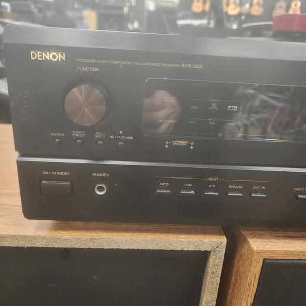 Denon AVR-3300 7.1 Channel Receiver - Evolution Music