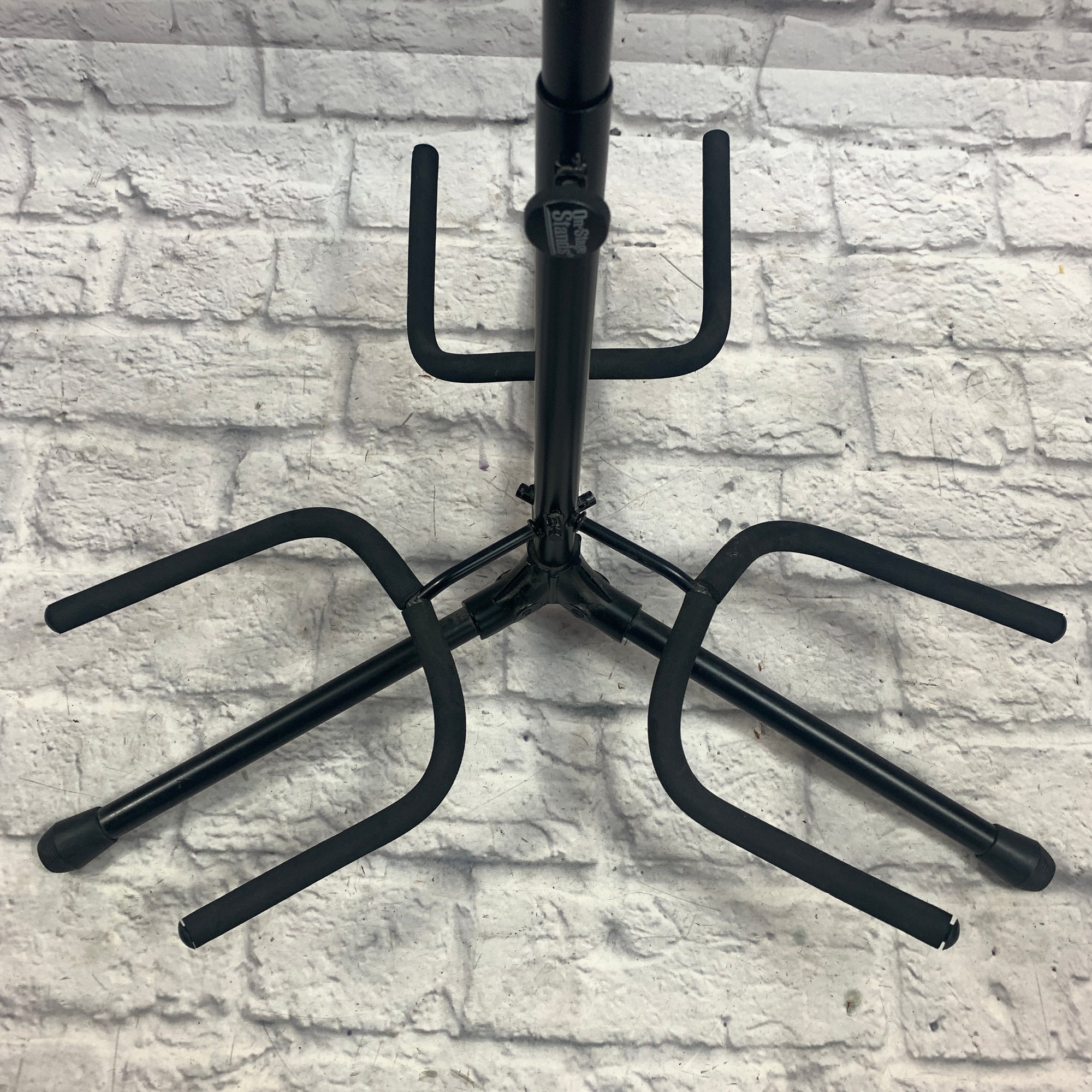 On Stage Triple Guitar Stand