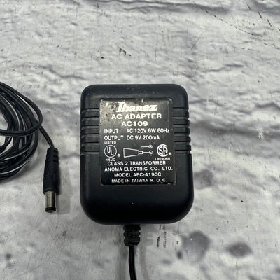 Ibanez AC109 9V DC 200mA OEM Power Supply