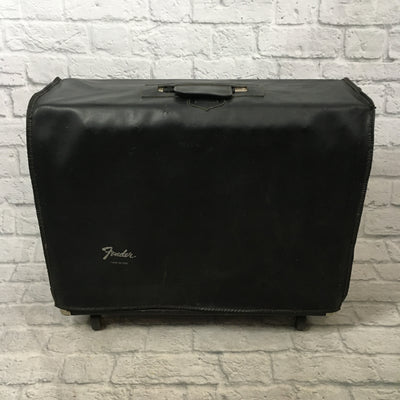 1976 Fender Twin Reverb "Silverface" Combo Amp w/ Original Cover