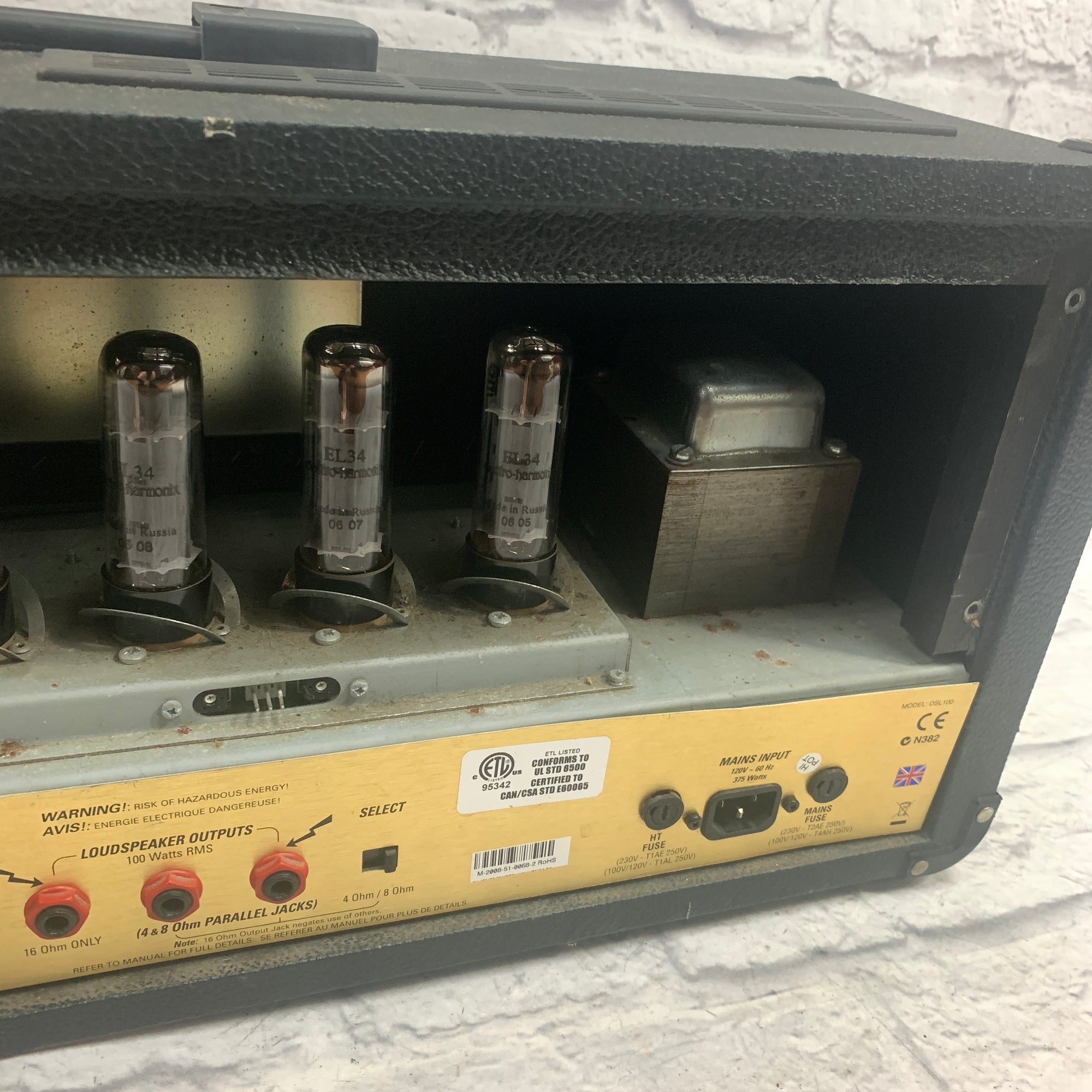 Marshall JCM 2000 DSL 100 Watt  Tube Guitar Head