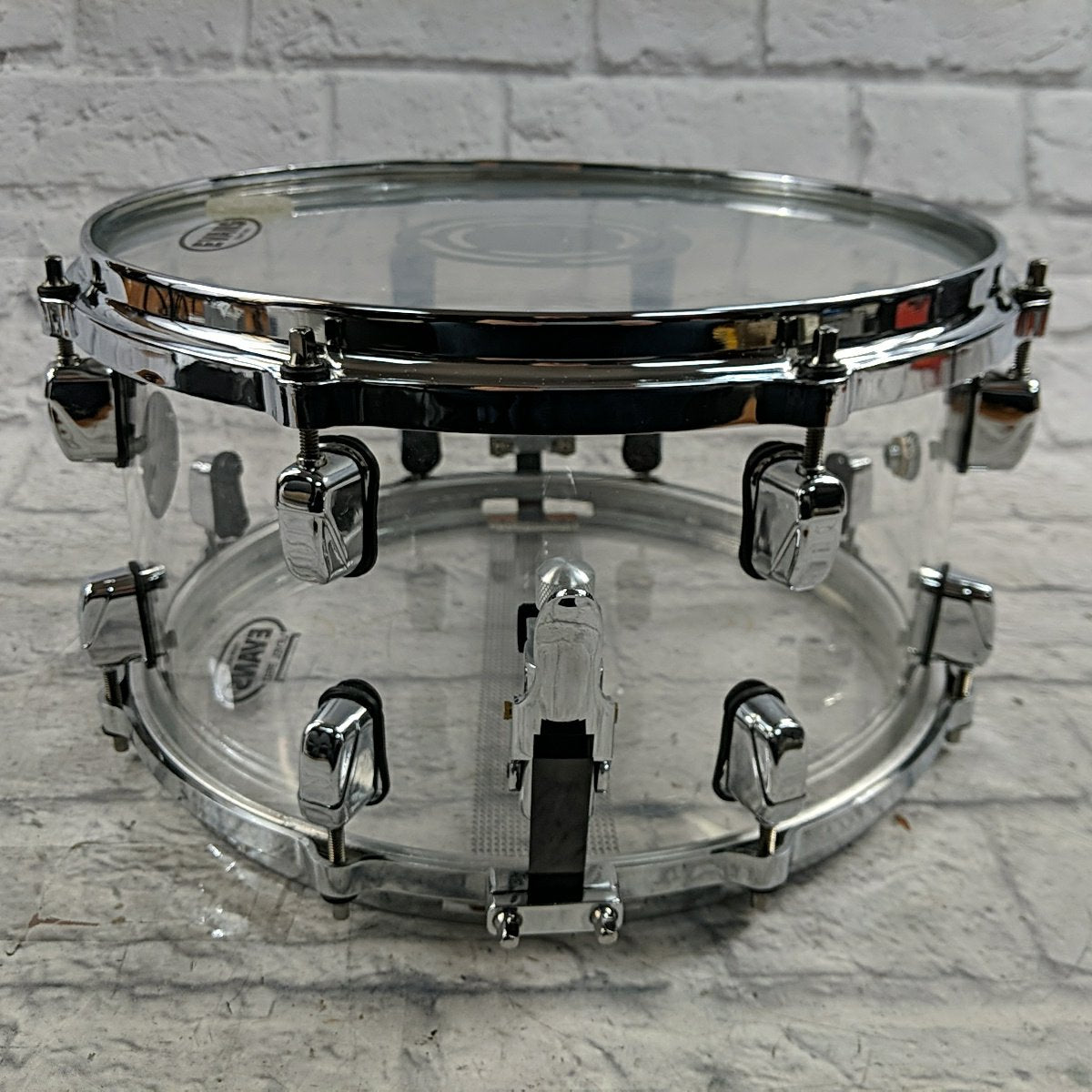 Crush Clear Acrylic 13x7 Snare Drum