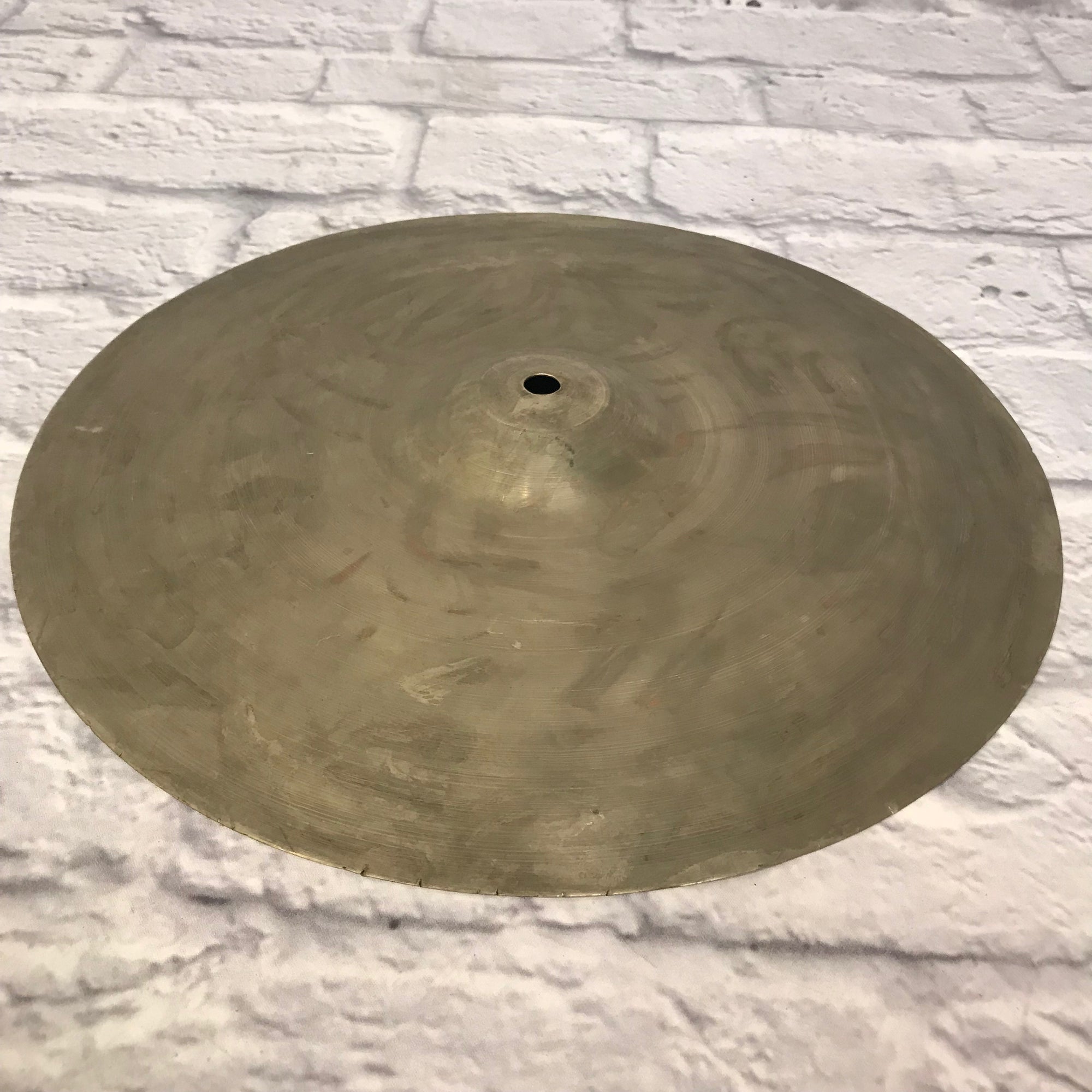 Vintage 60s Krut 14in Crash Cymbal Made In England