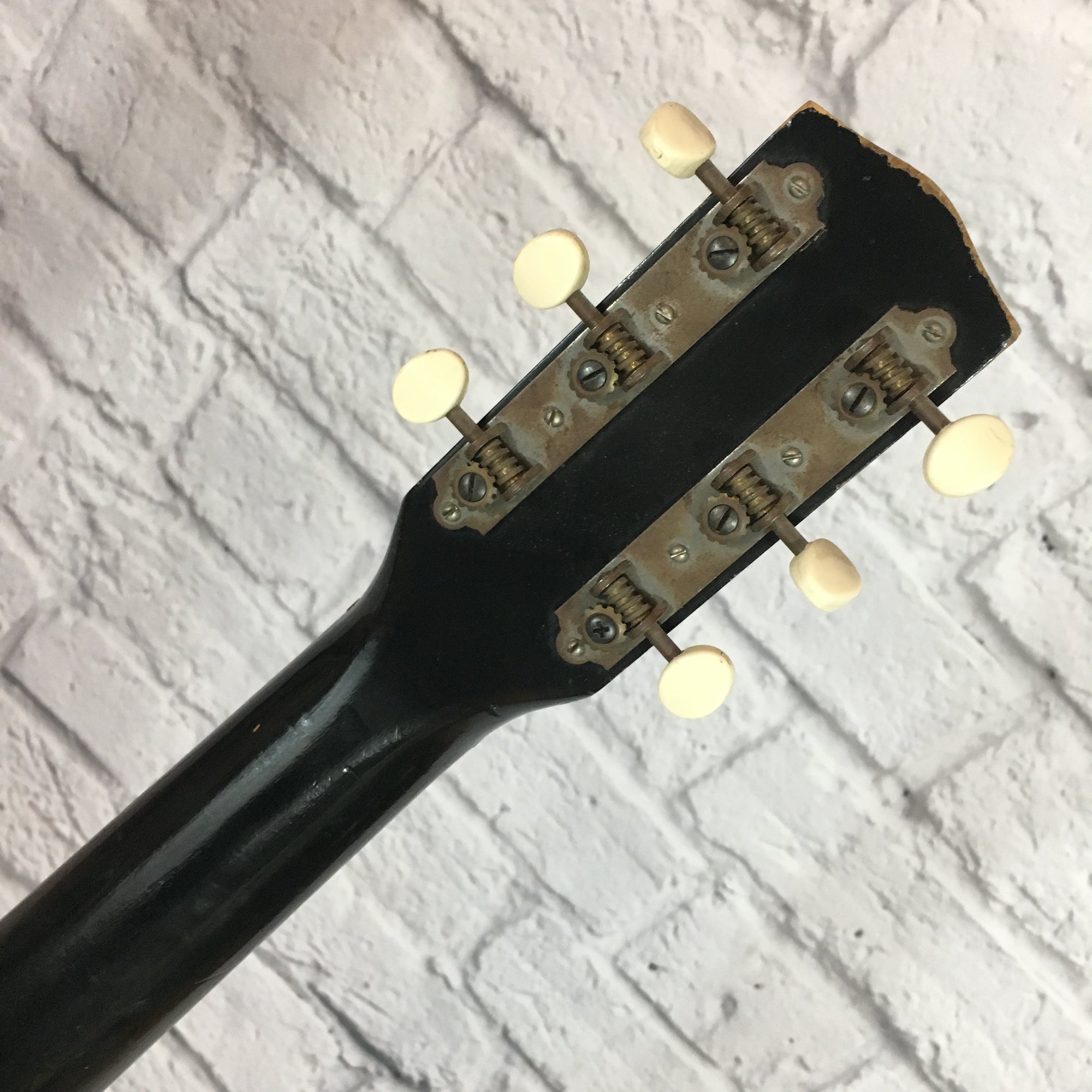 Harmony Stella Parlor Acoustic Guitar Flame Burst