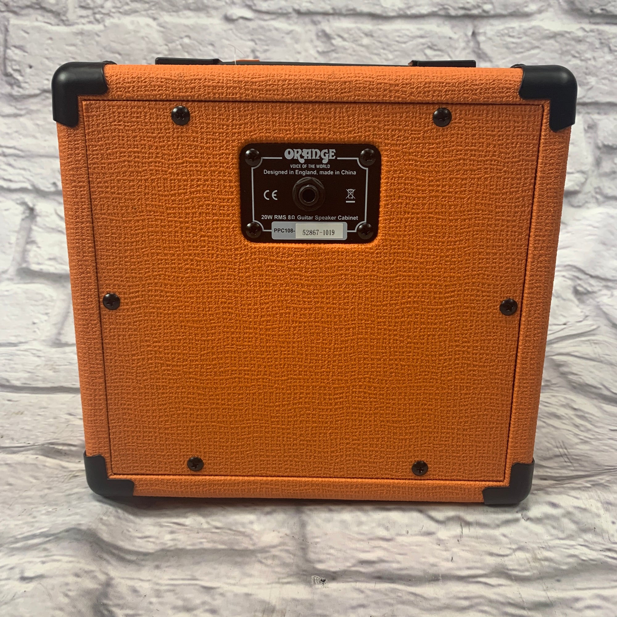 Orange Amps PPC108 Closed Back 8" Speaker Cabinet