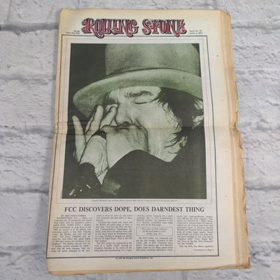 Vintage Rolling Stone Magazine - No 79 April 1 1971 - Nicholas Johnson Cover