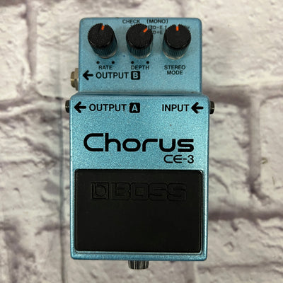 Boss CE-3 MIJ Green Label Chorus Pedal
