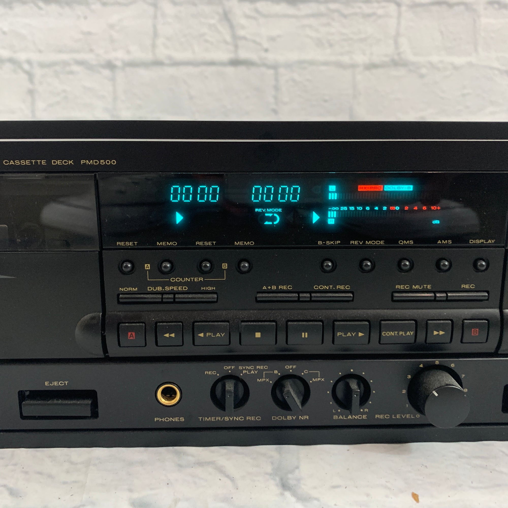 Marantz Professional PMD-500U Rackmount Cassette Recorder AS IS