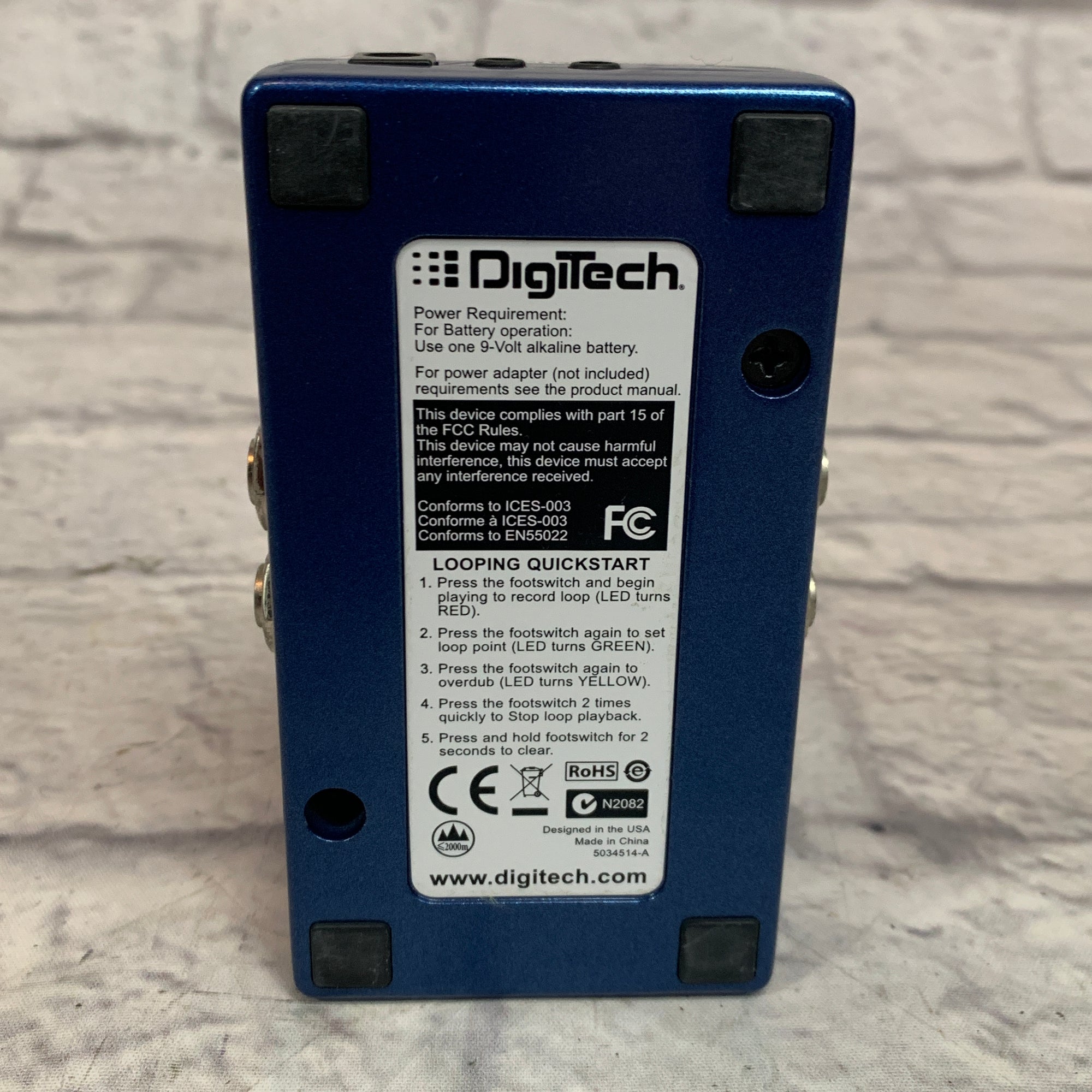 DigiTech JamMan Express XT Compact Stereo Looper