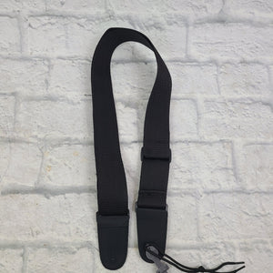 Perri's Leathers NWS20I-1807 Black Guitar Strap