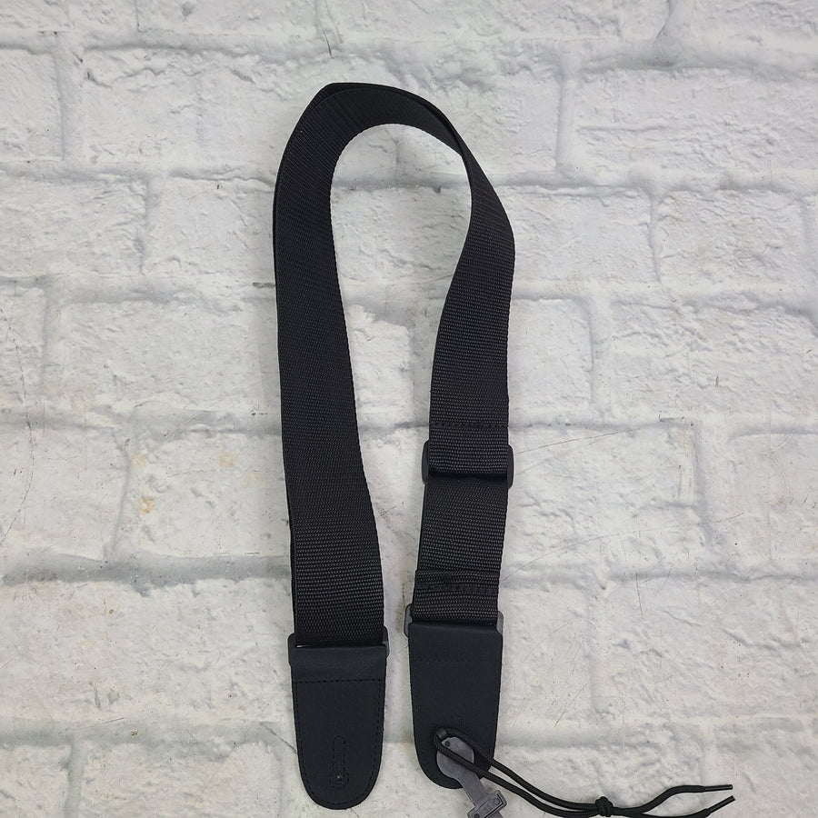Perri's Leathers NWS20I-1807 Black Guitar Strap