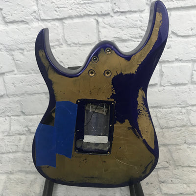 Unknown Soloist-Style Electric Guitar Body Includes 3 Pickups