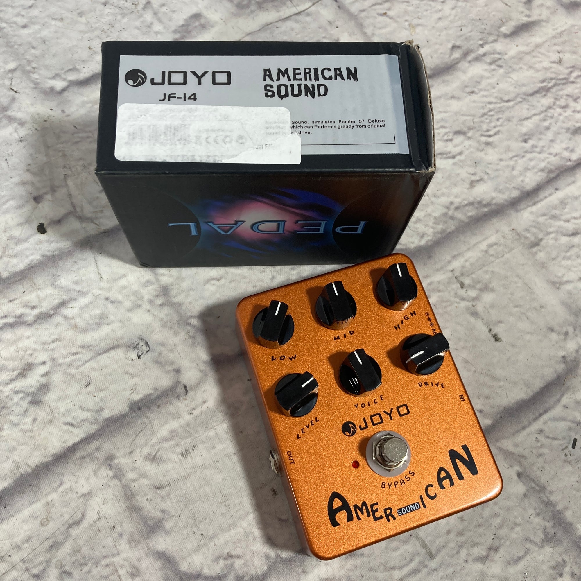 Joyo American Sound Overdrive pedal