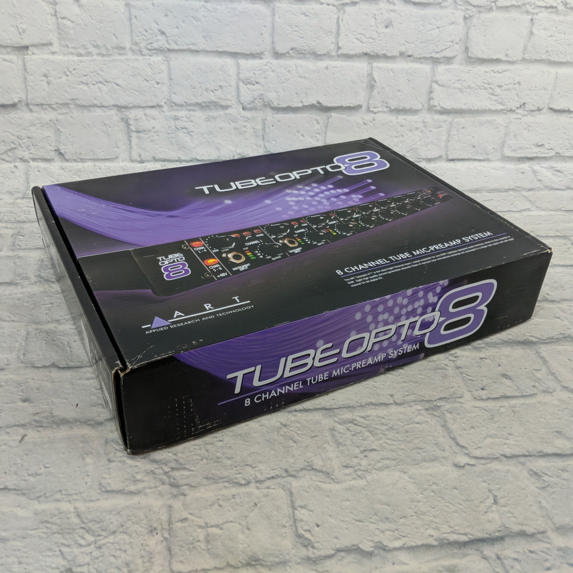 Art Tube Opto 8 Mic PreAmp System - Evolution Music Art Tube Opto 8 Mic PreAmp System - Evolution Music