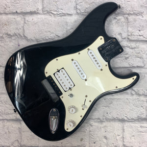 Starcaster Black Electric Guitar Body