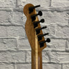 Maestro Telecaster Copy Electric Guitar Crimson Red Transparent