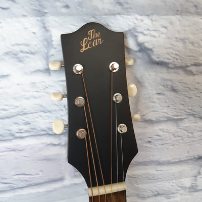 The Loar LO-14 TBK Small Body L-00 Acoustic Guitar - Midnight Satin Black