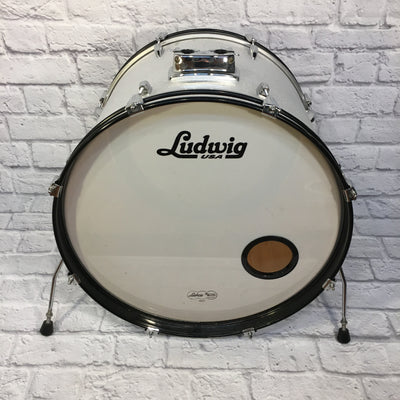 Ludwig Accent Combo 5 Piece Drum Kit Silver Sparkle