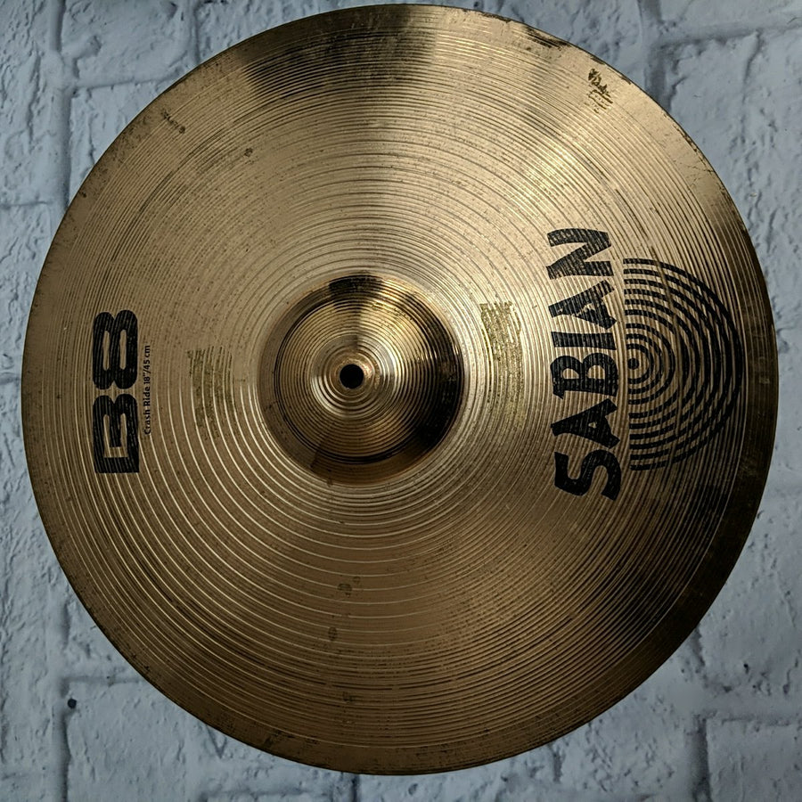 Sabian B8 Crash/Ride 18 Crash Ride Cymbal