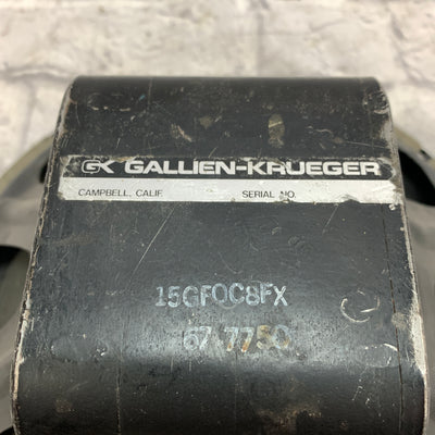 Gallien Krueger GK 15in Replacement Speaker