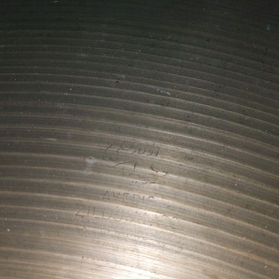 Zildjian 22 Crash Ride 1970s Cymbal