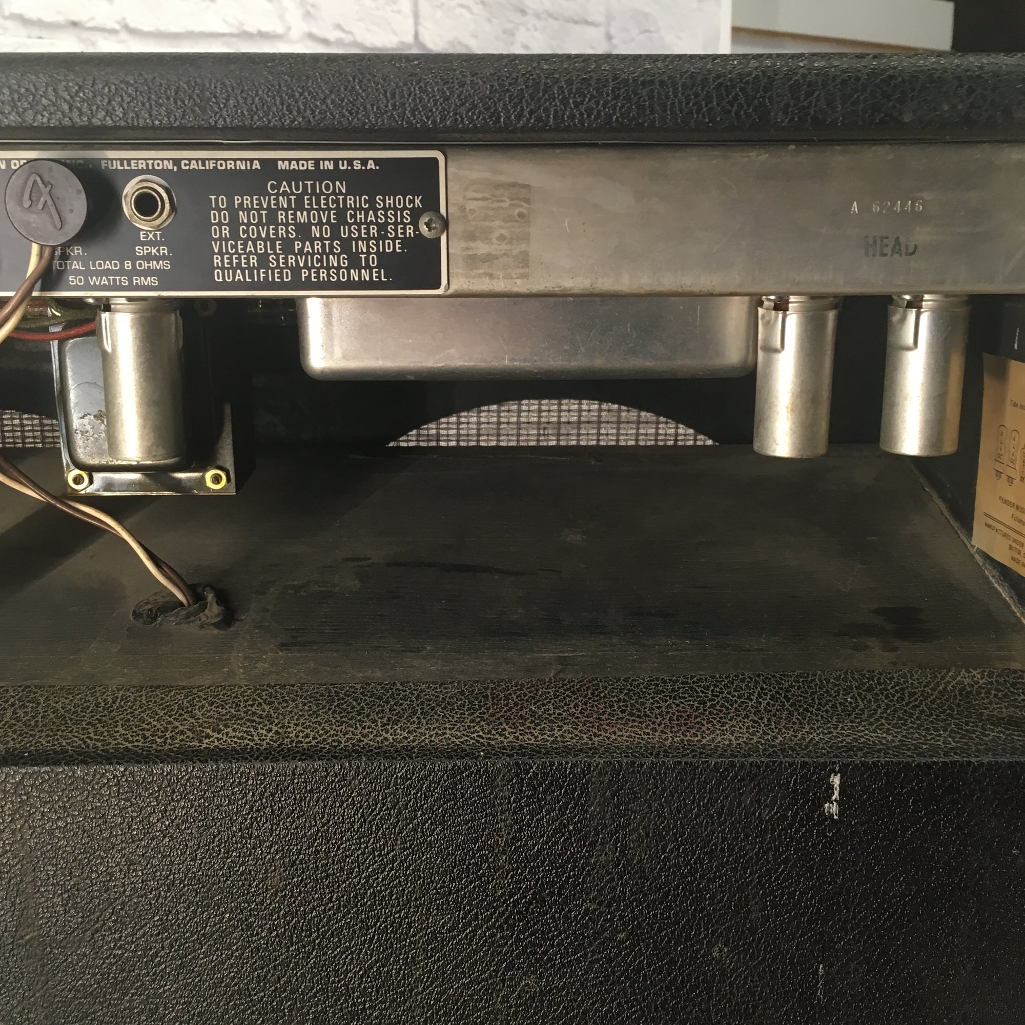 Fender Bassman Ten 50-Watt 4x10 Vintage Silverface Guitar Combo Amp