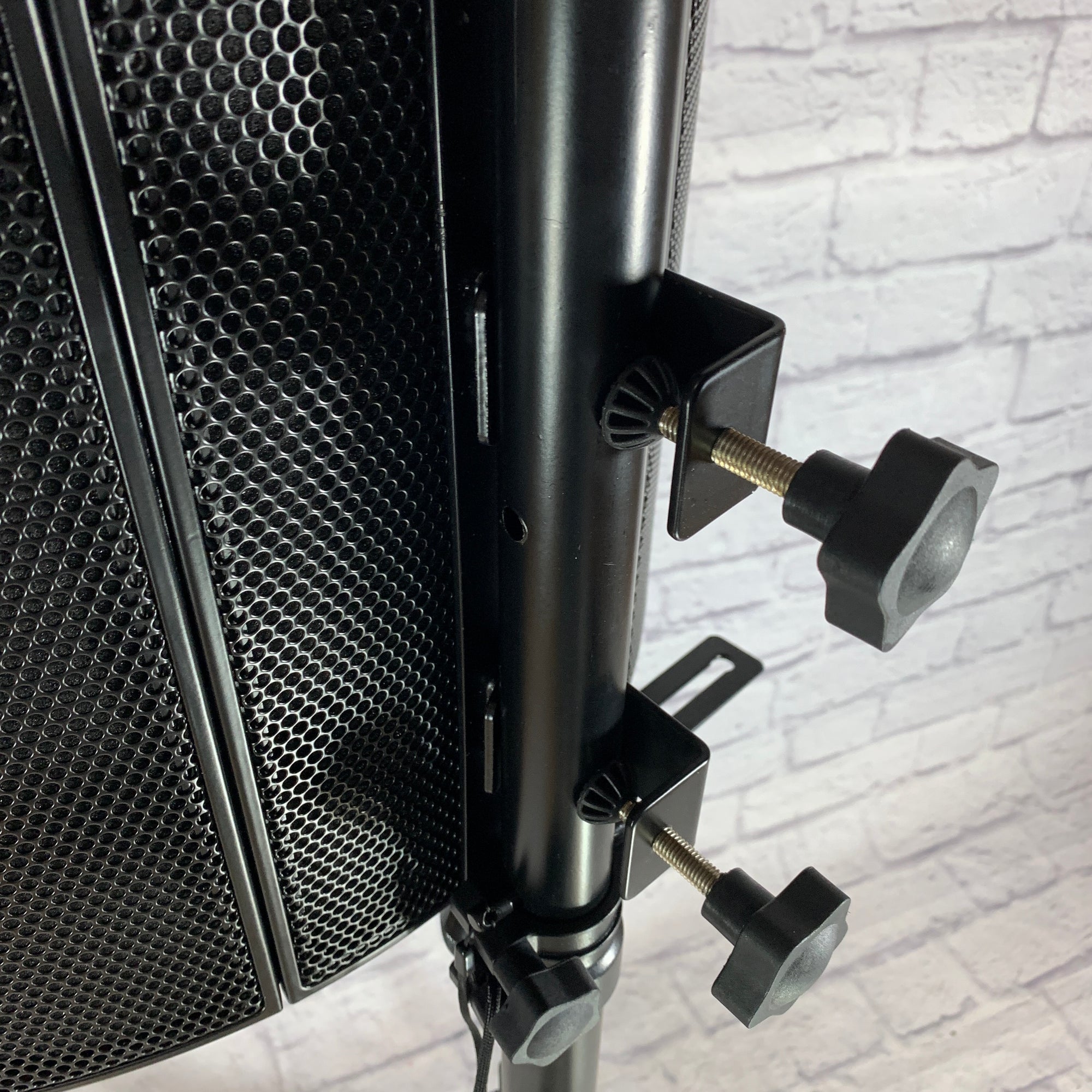 Rockville 5 Panel Vocal Shield w/ Tripod Stand