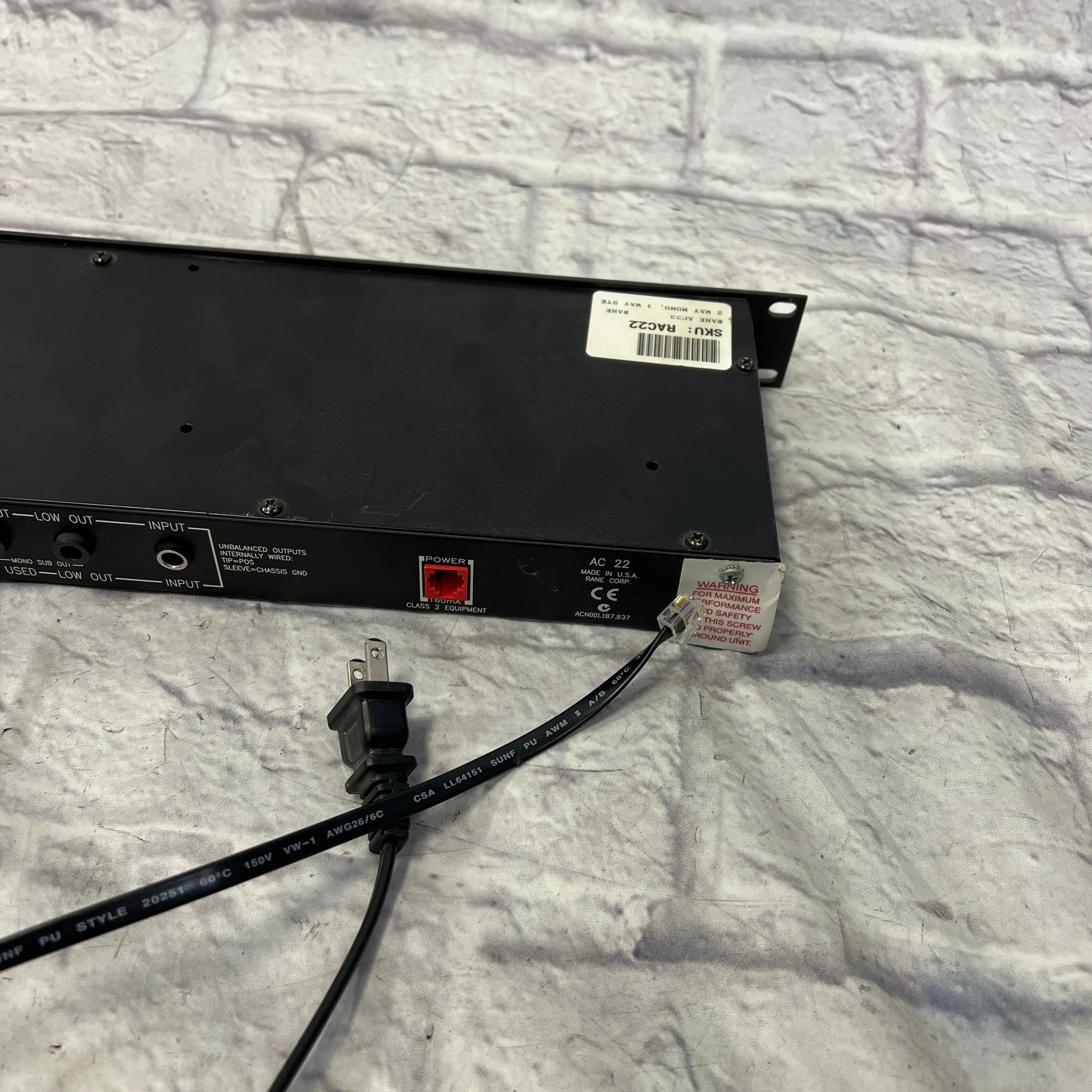 Crane AC-22 Active Crossover with Power Supply