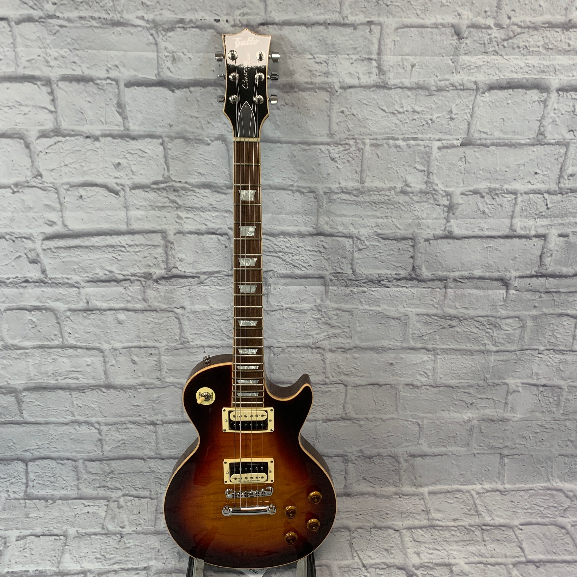 Gatto Les Paul Style Solid Body Electric Guitar