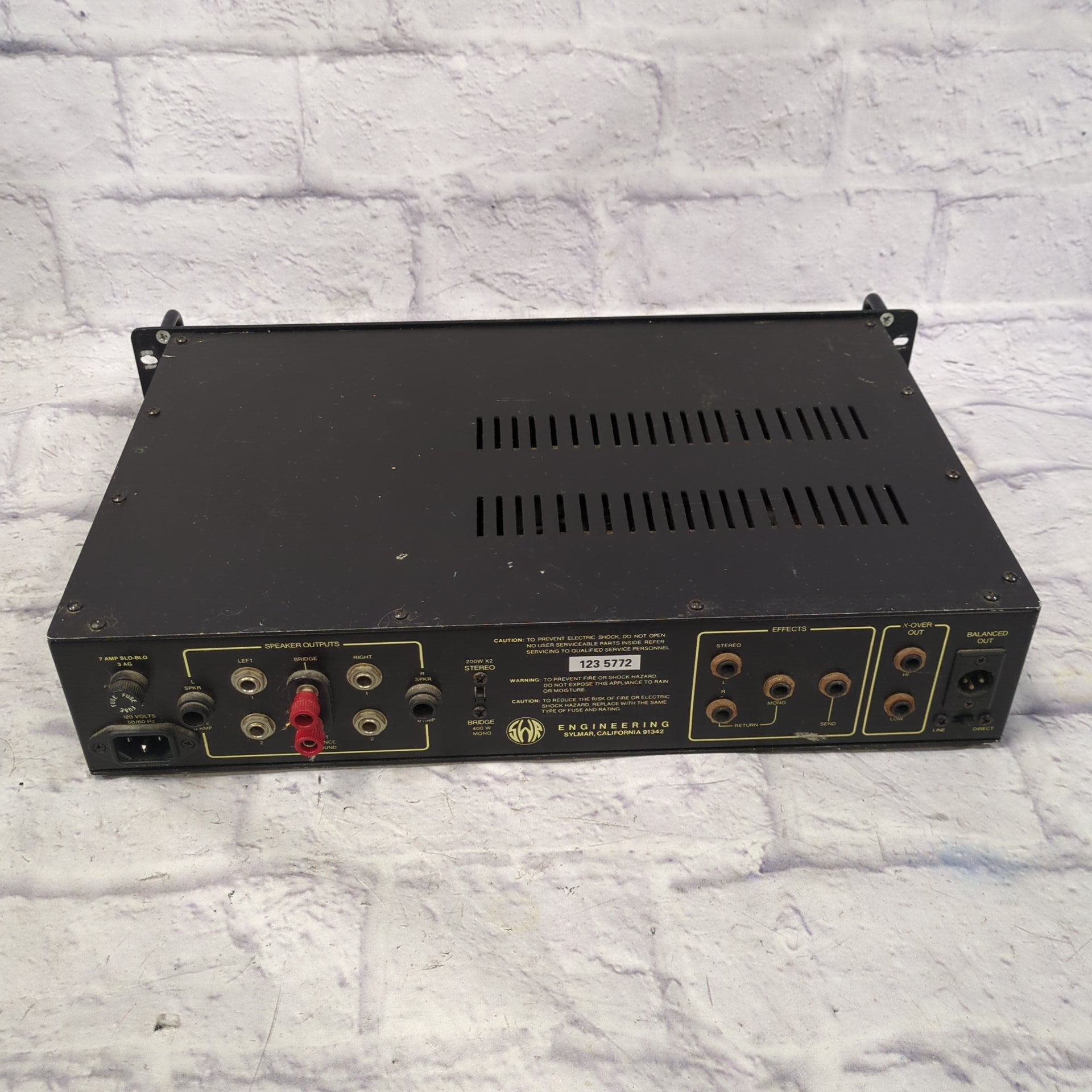 SWR SM-400 Bass Amp Head